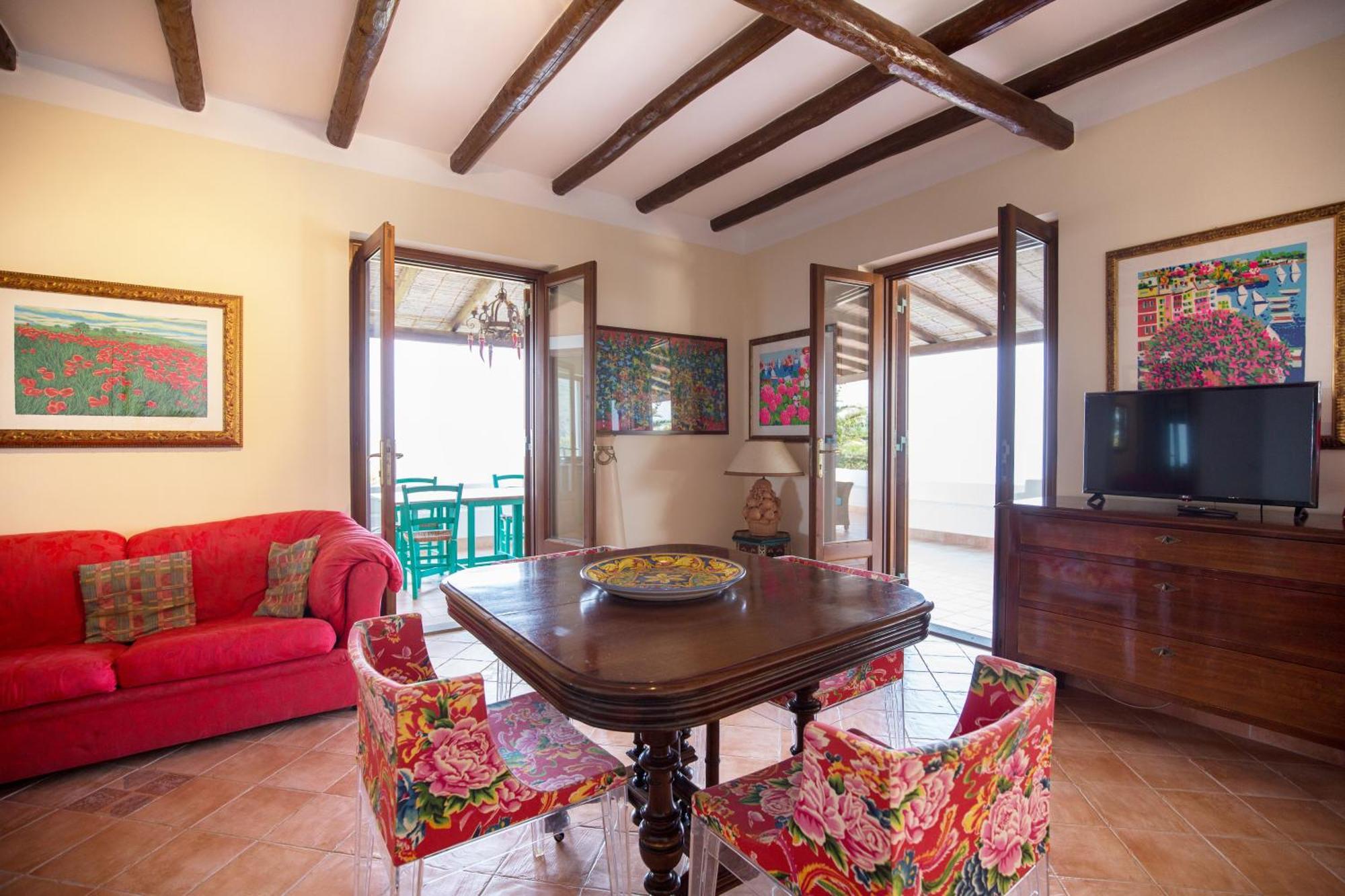 Sealight Villa Lipari - Vista E Piscina Екстер'єр фото