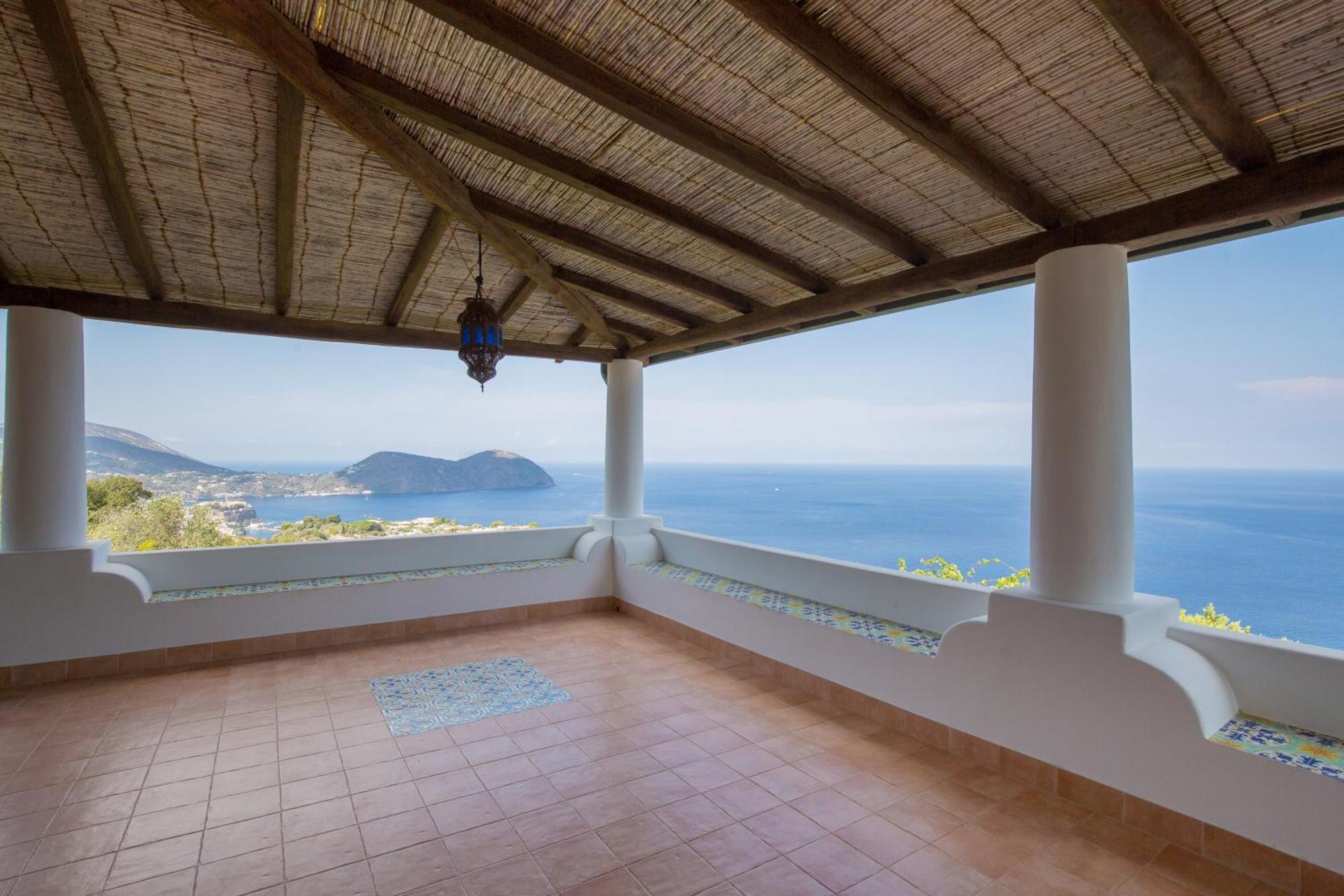Sealight Villa Lipari - Vista E Piscina Екстер'єр фото